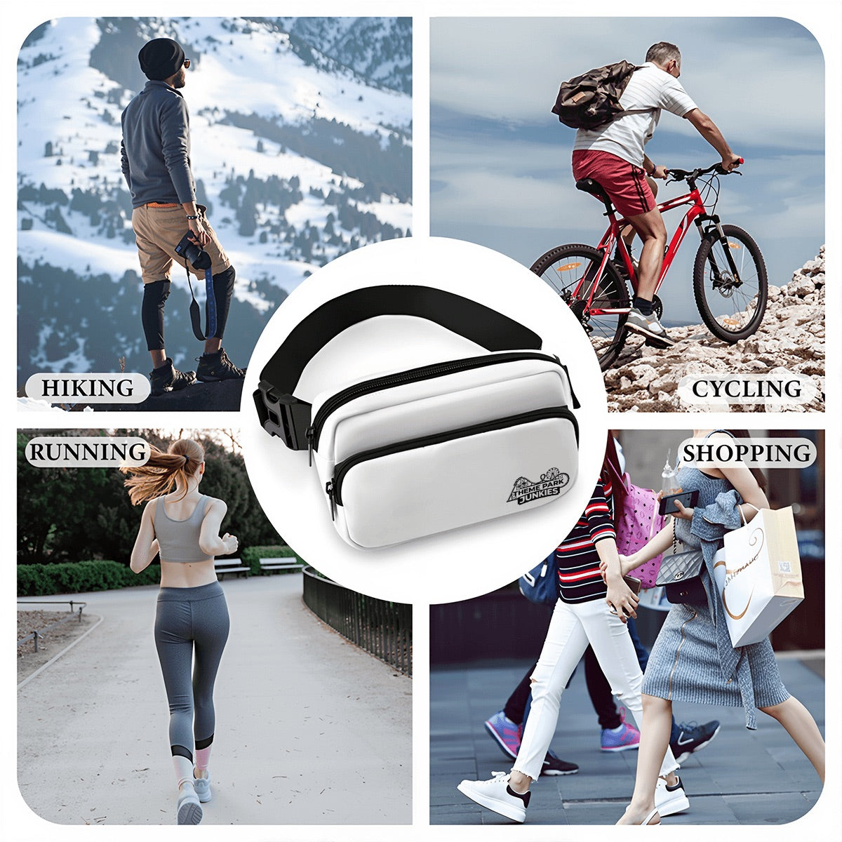 2 pocket Fanny Pack