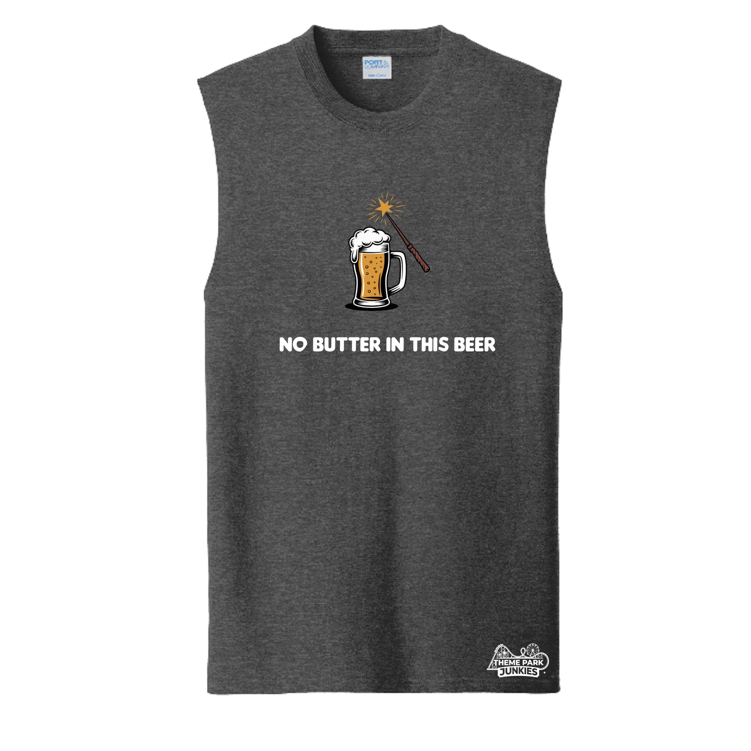Dark Heather Grey - PC54SL - FRONT
